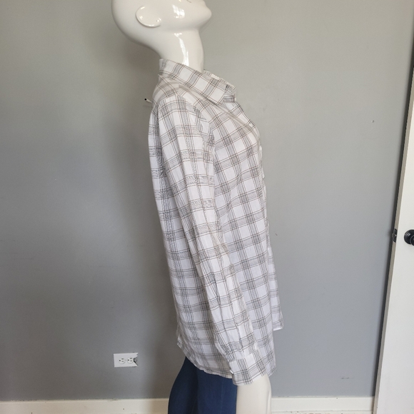 Princess Polly Leigh Oversized Plaid Shirt, BNWT, Size 2 - Picture 3 of 8